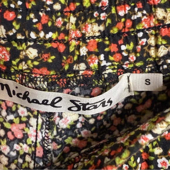 Michael Stars Multicolor Floral Women's Cropped Pants Size Small GUC - Picture 4 of 5